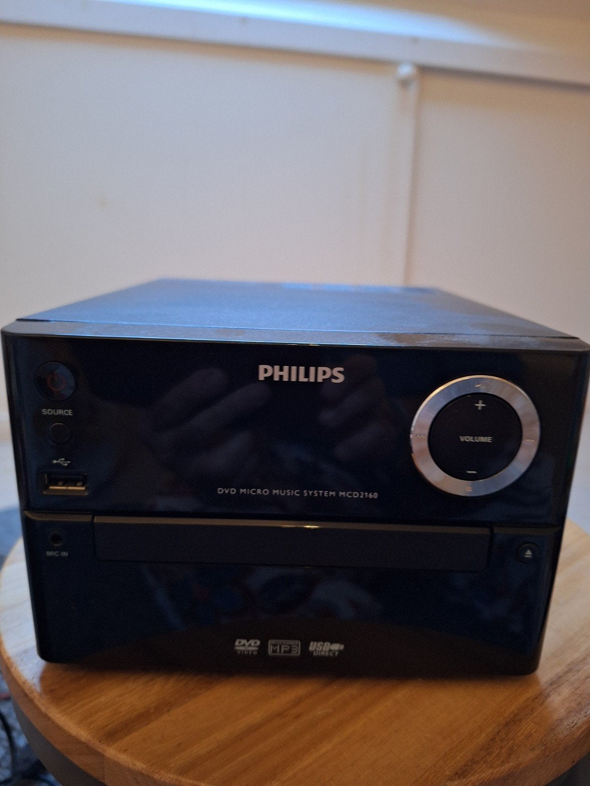 Philips DVD Micro Muzieksysteem MCD2160 met speakers, Ophalen, Philips, Gebruikt, Microset