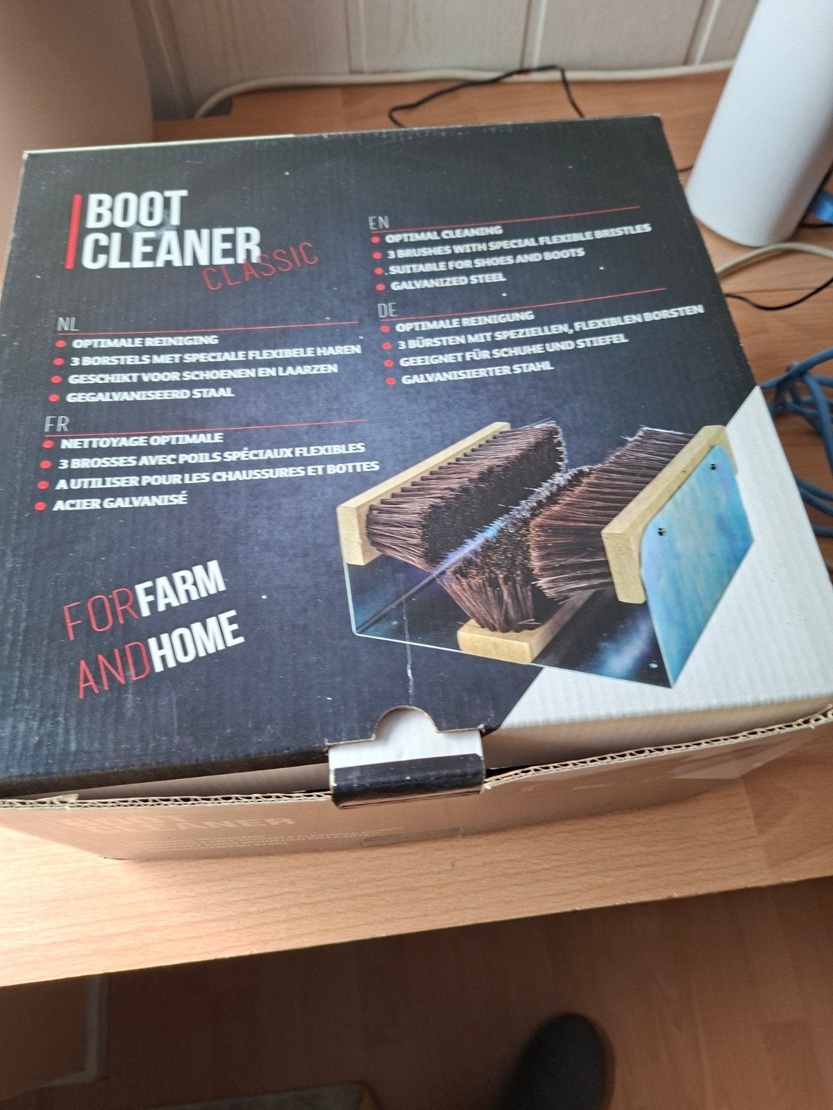 Een nieuwe schoenenreiniger, Ophalen, Nieuw, Holland.