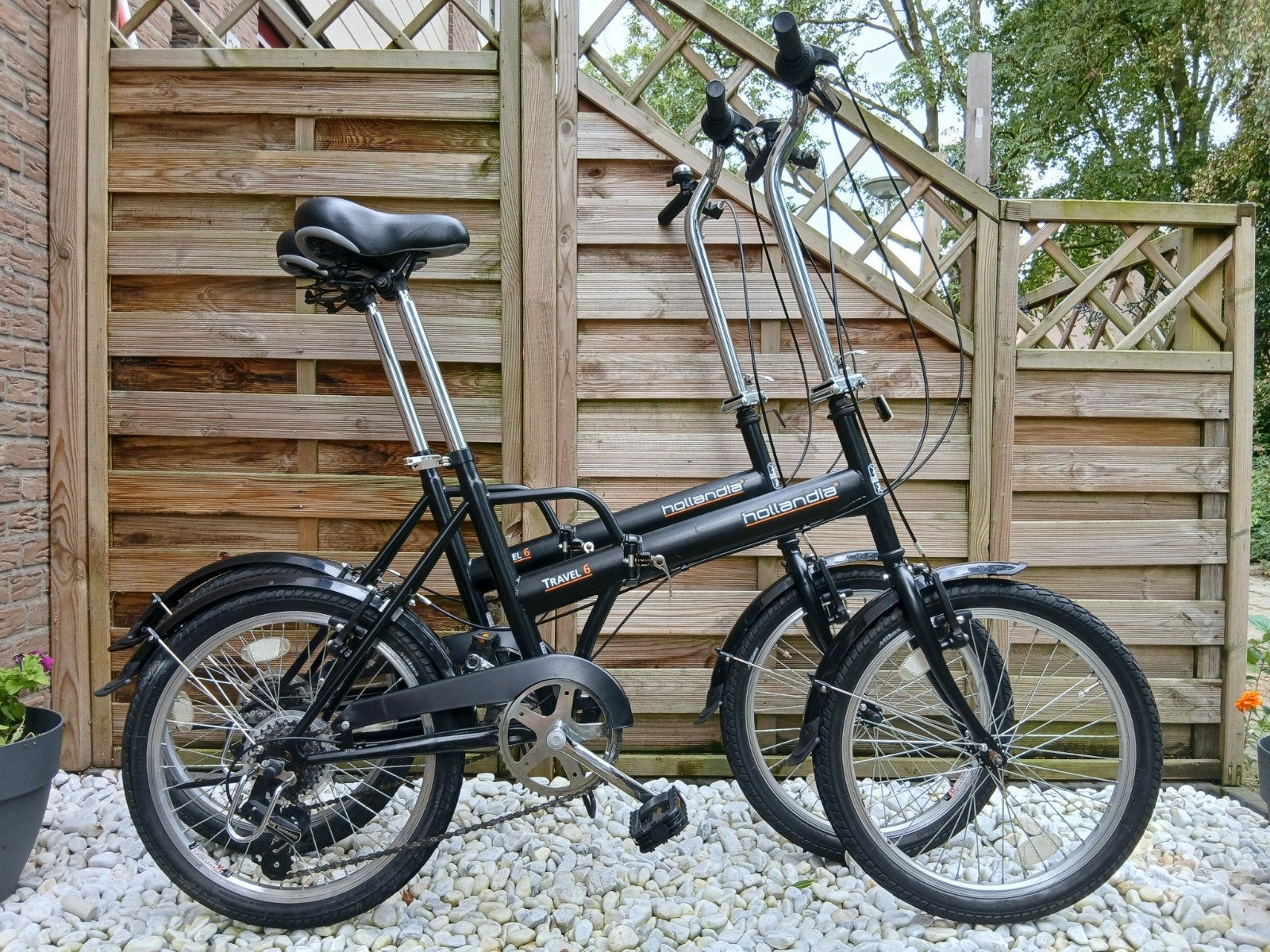 Hele fijne en goede set Hollandia Travel 6 vouwfietsen set!, Fietsen en Brommers, Ophalen, 20 inch of meer, Versnellingen, Zo goed als nieuw