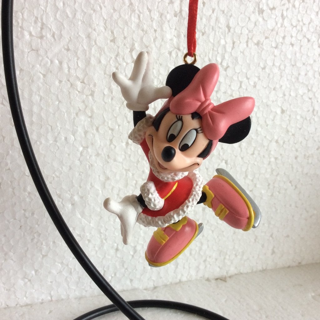 origineel Disney kerst ornament - vintage - Minnie mouse, Ophalen of Verzenden, Mickey Mouse, Zo goed als nieuw, Beeldje of Figuurtje