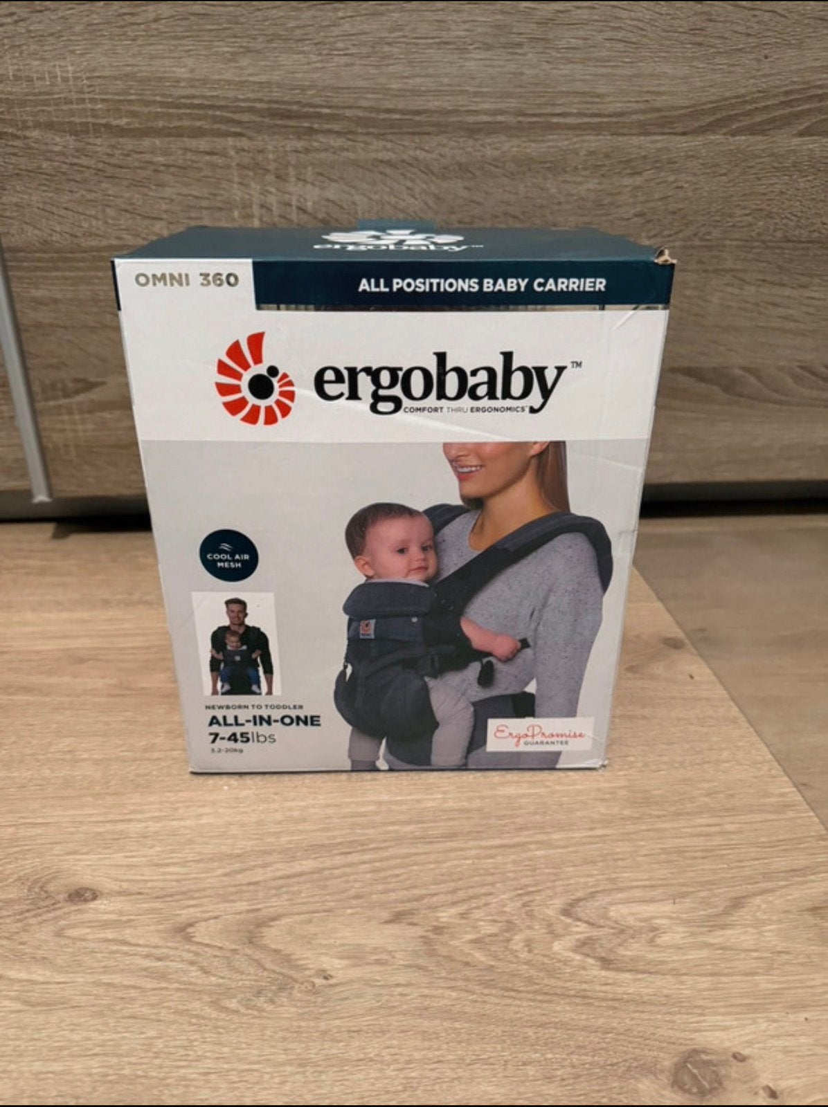Ergobaby Omni 360 draagzak, Kinderen en Baby's, Ophalen of Verzenden, Zo goed als nieuw, Draagzak, Overige merken