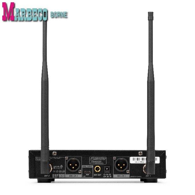 UHF Draadloze microfoonset, 2x 100-Kanaals, 2 Handmicrofoons, Muziek en Instrumenten, Microfoons, Overige typen, Info@marbeco.nl