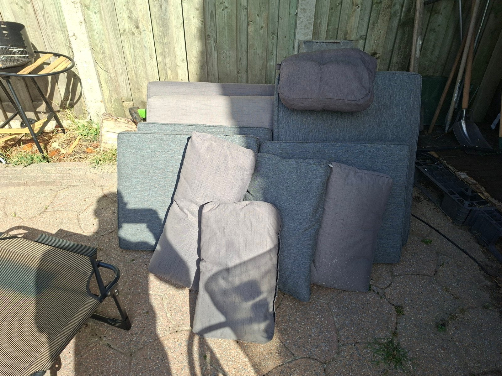 lounge Kussens, Tuin en Terras, Ophalen, Gebruikt, Loungeset