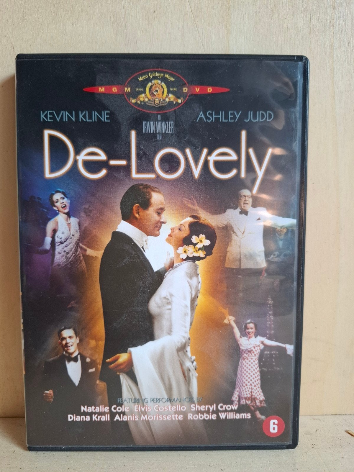 De-Lovely - Musical Romantiek - Kevin Kline - DVD, Alle leeftijden, Ophalen of Verzenden, Zo goed als nieuw, Film