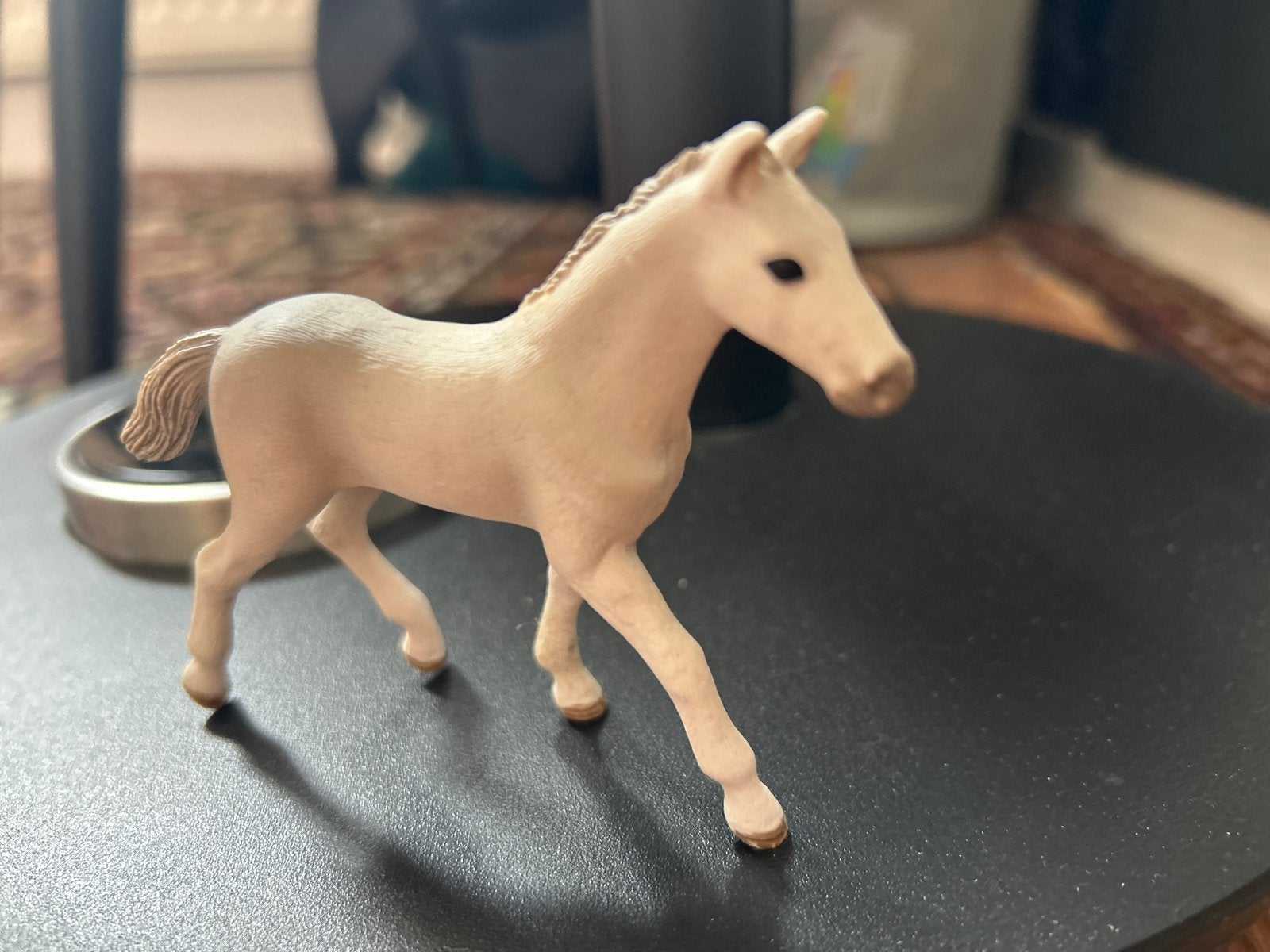 Schleich Veulen Wit Paard Speelgoed Figuur, Ophalen of Verzenden, Zo goed als nieuw