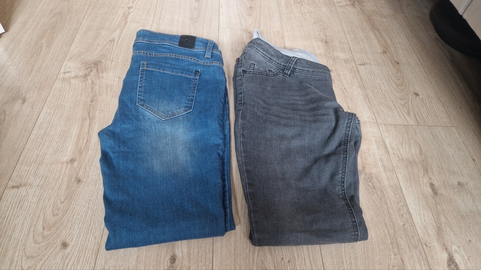 Zwangerschapsbroeken maat W30 - Zo goed als nieuw, Ophalen, Blauw, Zo goed als nieuw, Maat 36 (S)