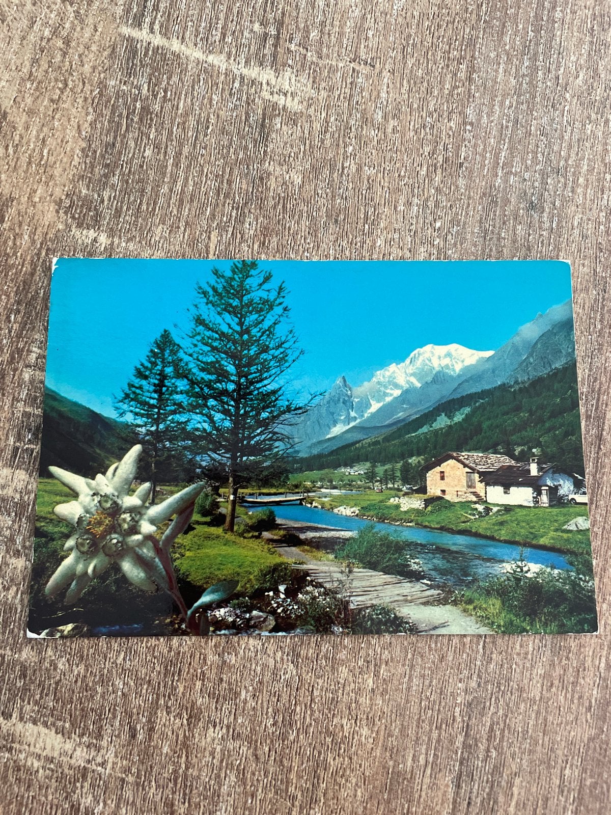 Oude ansichtkaart Saalbach Hinterglemm Alpen Oostenrijk, Ophalen of Verzenden, 1960 tot 1980, Gelopen