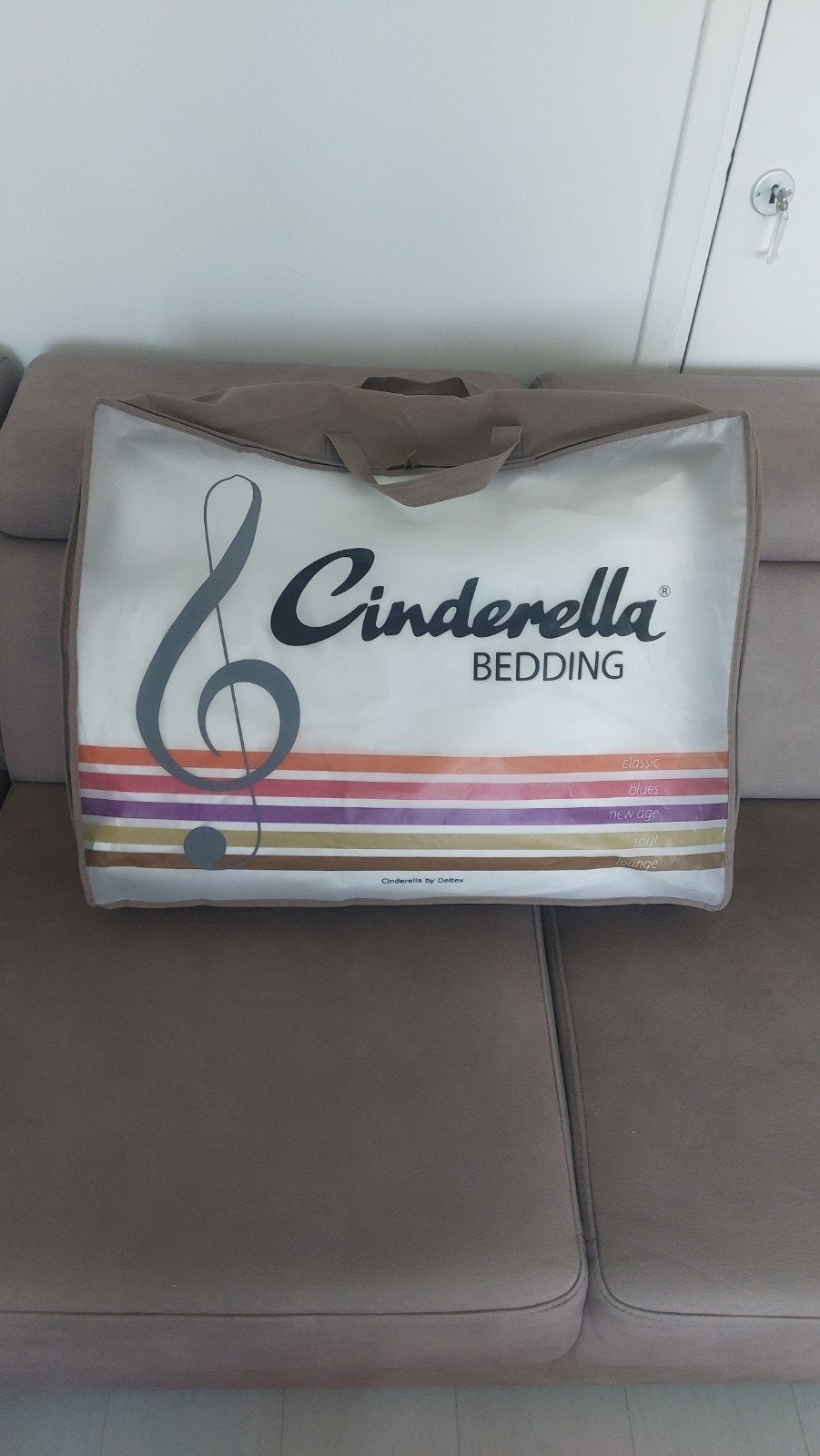 Cinderella Bedding Dekbed - Zo goed als nieuw, Wit, Overige materialen, Tweepersoons, Ophalen of Verzenden