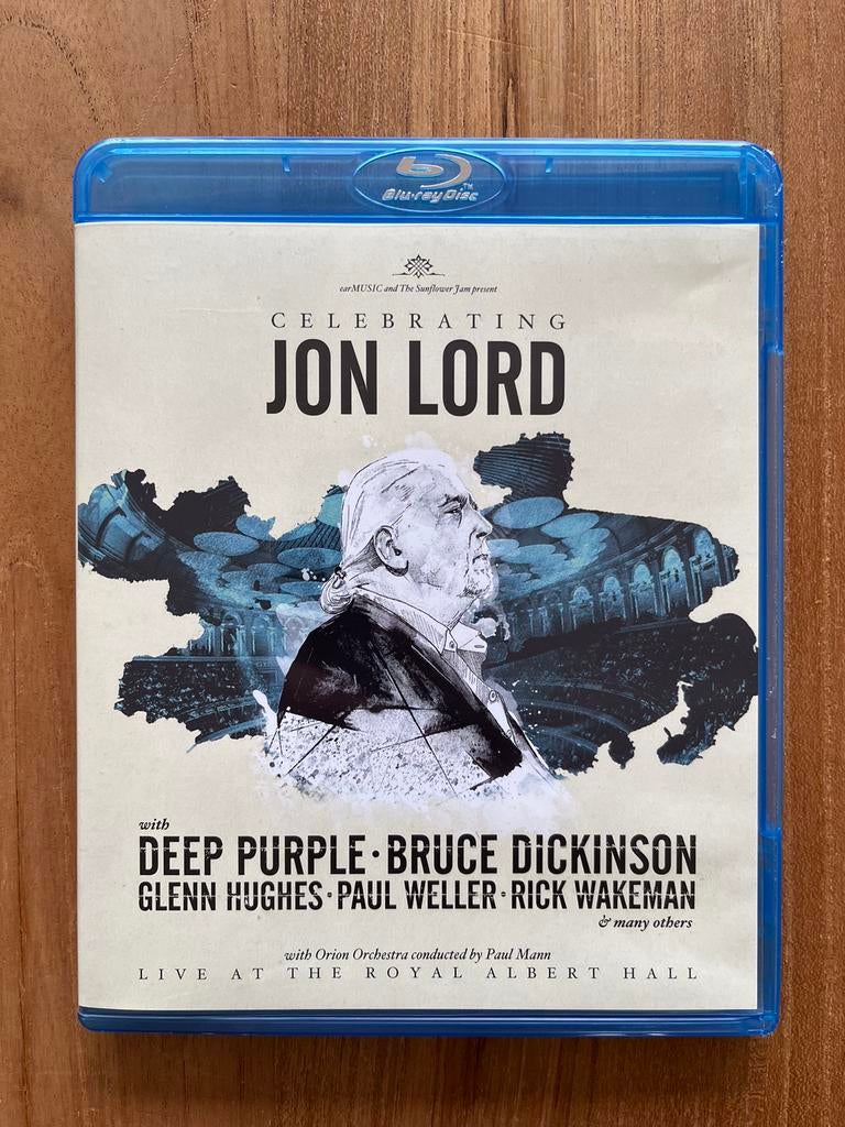 Celebrating Jon Lord - Live At The Royal Albert Hall blu-ray, Ophalen of Verzenden, Zo goed als nieuw, Muziek en Concerten