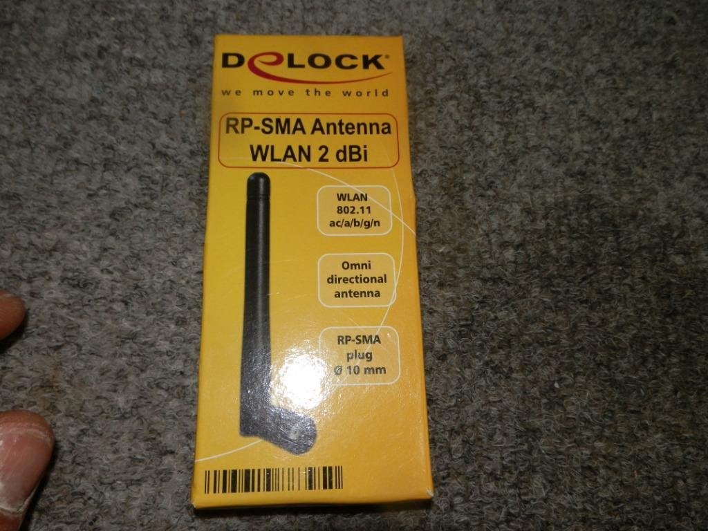 RP SMA antenne wlam 2dbi nieuw, Ophalen of Verzenden