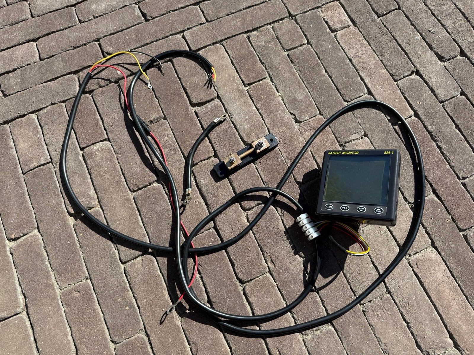 BM-1 Accu Monitor met Shunt voor Boot/Camper, Ophalen of Verzenden, Gebruikt, Motor en Techniek