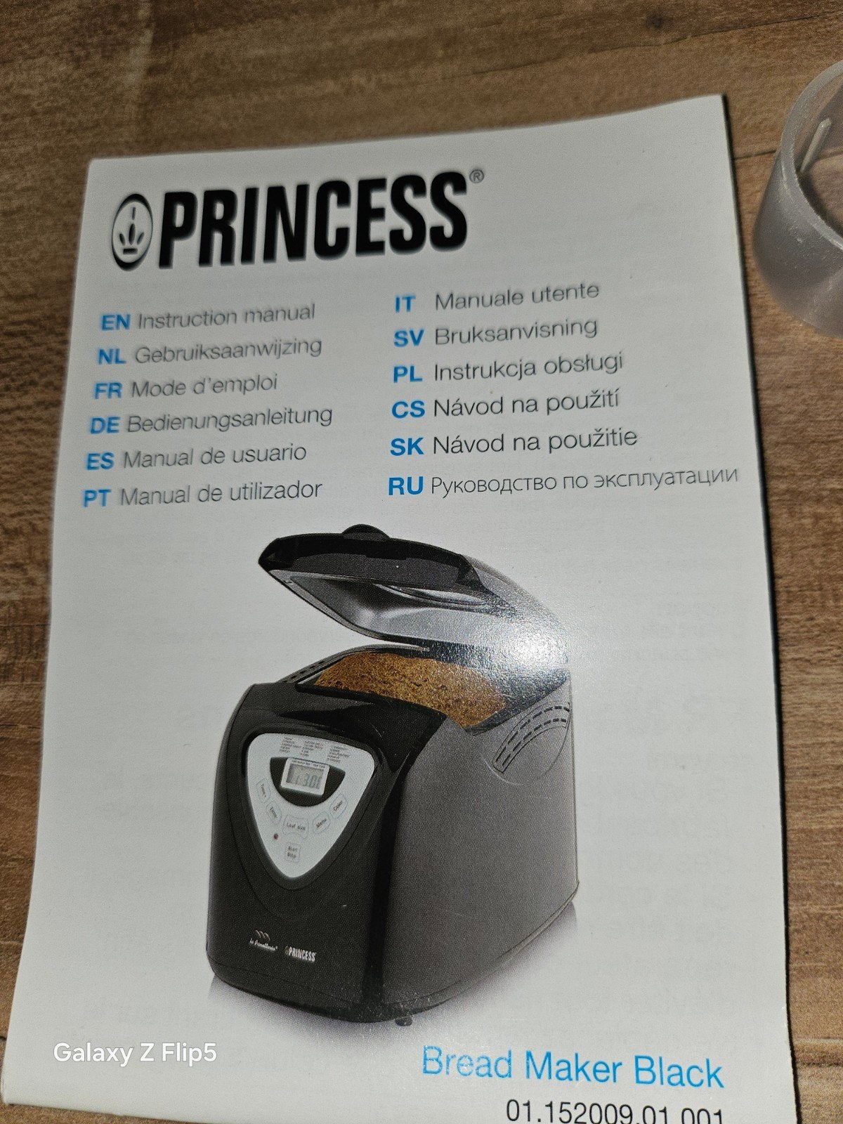 Zwarte Princess broodbakmachine, Witgoed en Apparatuur, Broodbakmachines, Ophalen