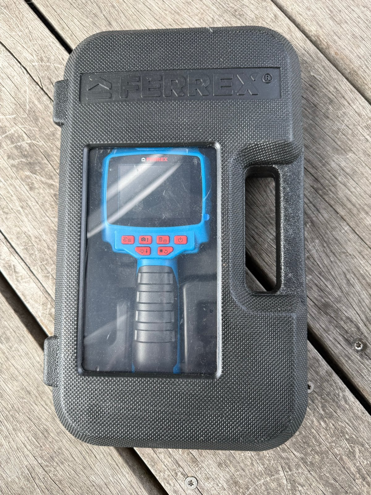 Ferrex GL8828 Endoscoop Camera met Scherm, Doe-het-zelf en Verbouw, Ophalen of Verzenden, Zo goed als nieuw, Overige meters