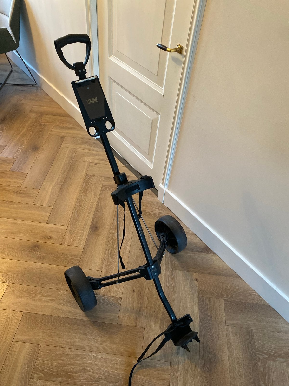 Gebruikte Golfkar - Caddie, Ophalen of Verzenden, Gebruikt, Golfkar, Overige merken