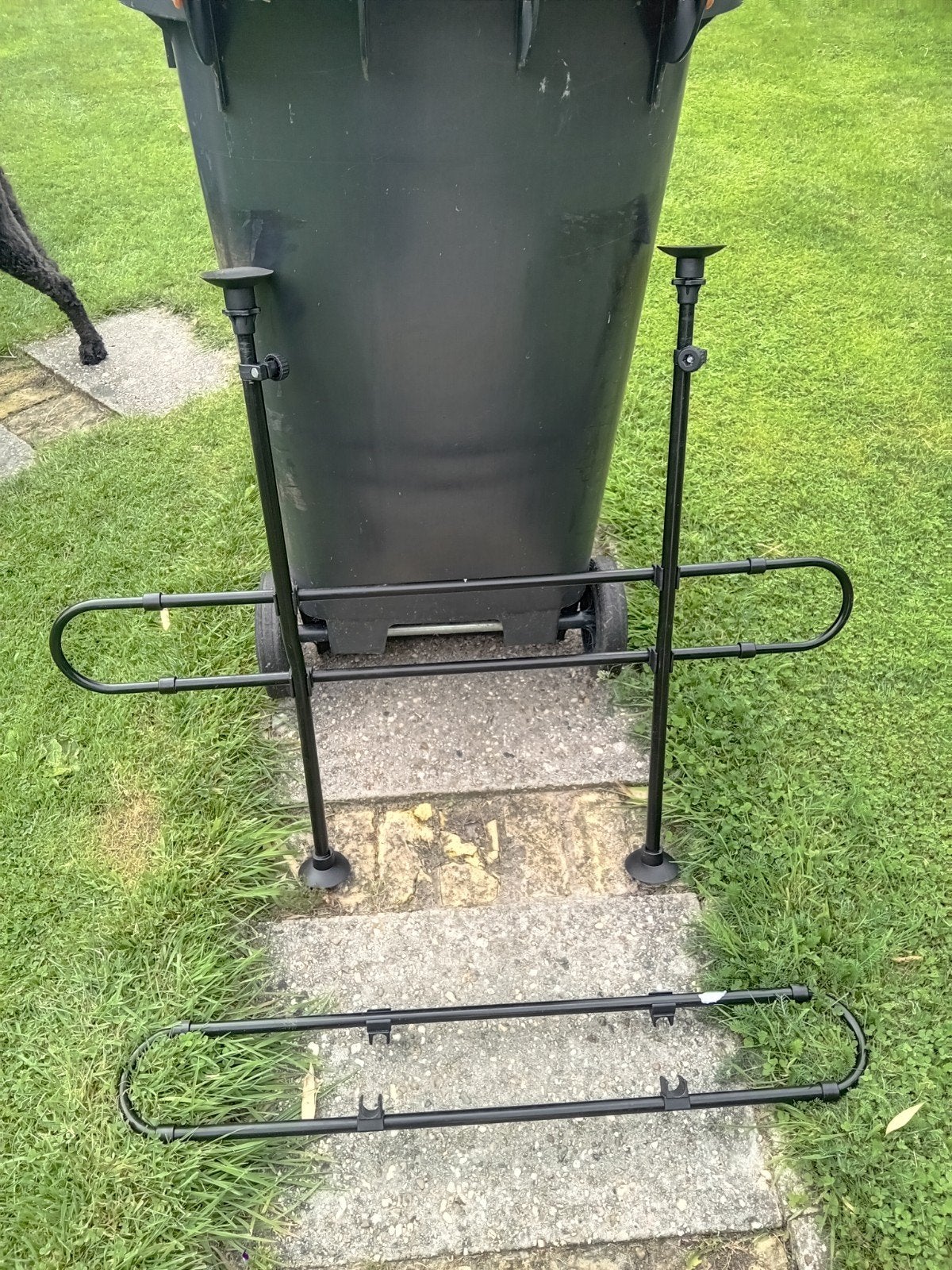 hondenrek  bagagerek, Ophalen