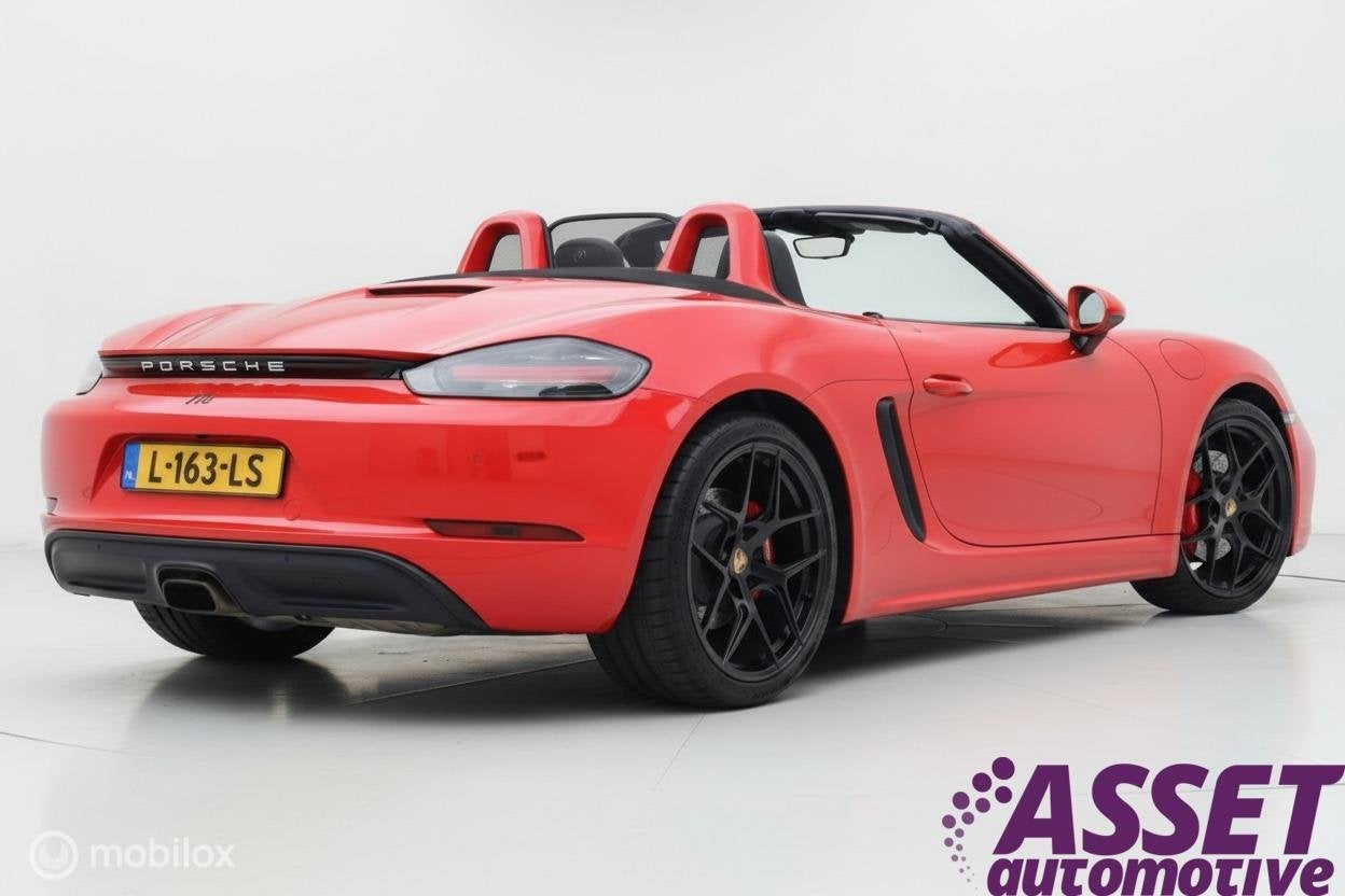 Porsche 718 Boxster 2.0 PDK 300pk elektr sportstoelen | 20", Auto's, Automaat, Achterwielaandrijving, Gebruikt, 4 cilinders
