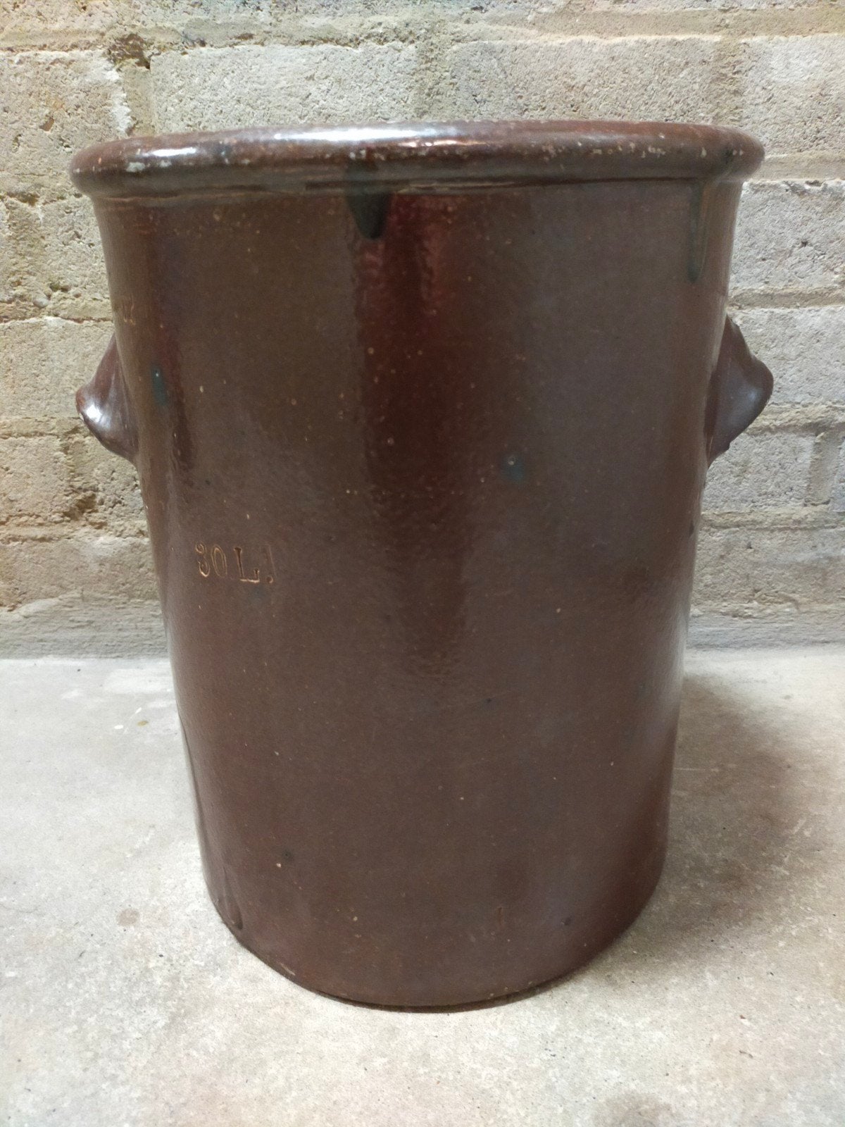 Grespot zuurkoolpot groot gaaf 30 liter, Ophalen