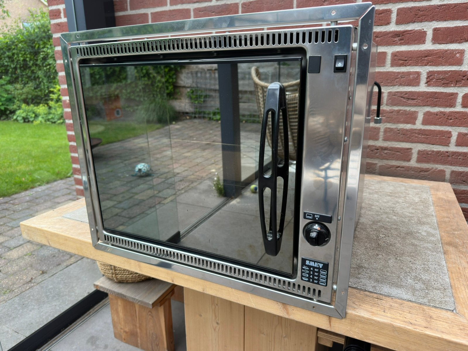 Camper inbouw gasoven - Compacte oven voor onderweg, Witgoed en Apparatuur, Ovens, Ophalen, Minder dan 45 cm, Zo goed als nieuw