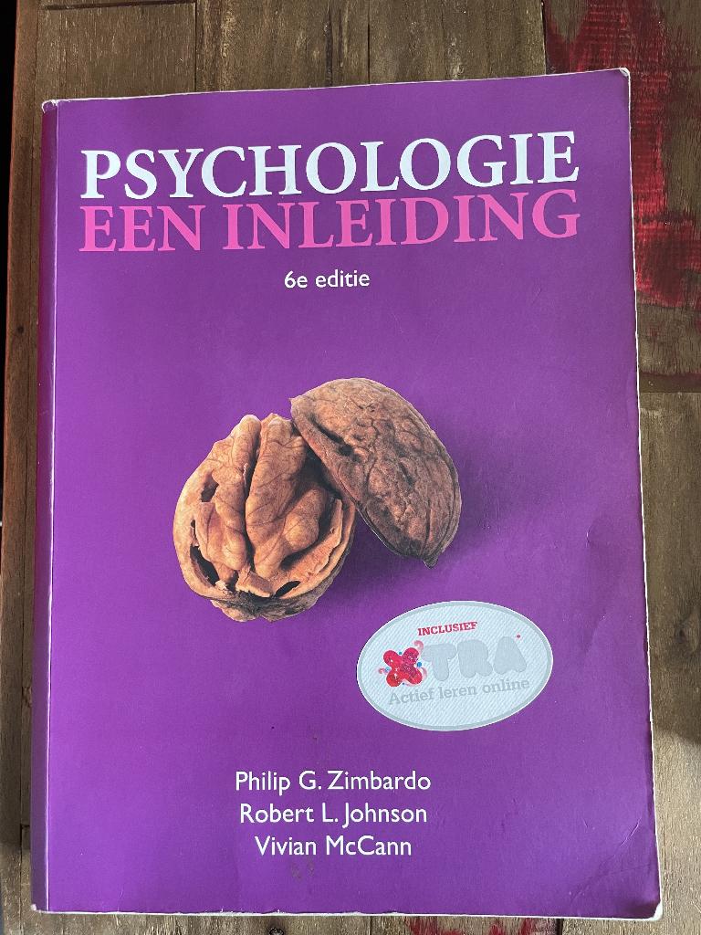 Psychologie, een inleiding, Zo goed als nieuw, Gamma, Philip G. Zimbardo, Robert L. Johnson, Vivian McCann, HBO