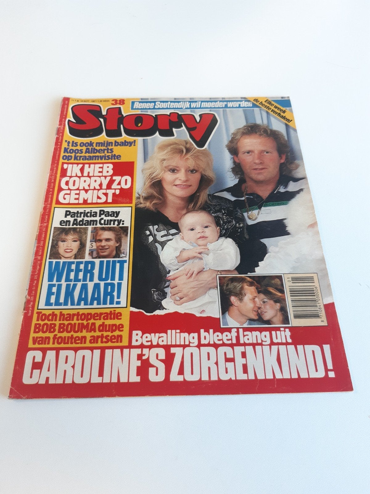 Story 1987. Nr. 38. Koos Alberts. Corry Konings. Adam Curry., Verzamelen, Verzenden, 1980 tot heden, Tijdschrift