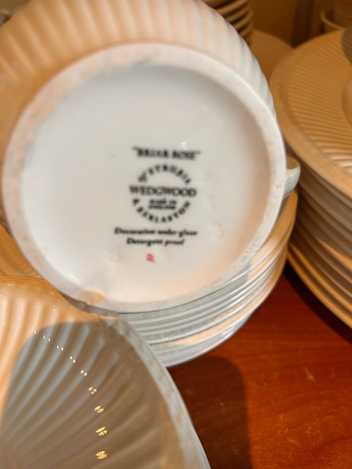 Compleet Wedgwood Briar Rose servies, Huis en Inrichting, Keuken | Servies, Ophalen, Gebruikt, Klassiek, Wedgwood