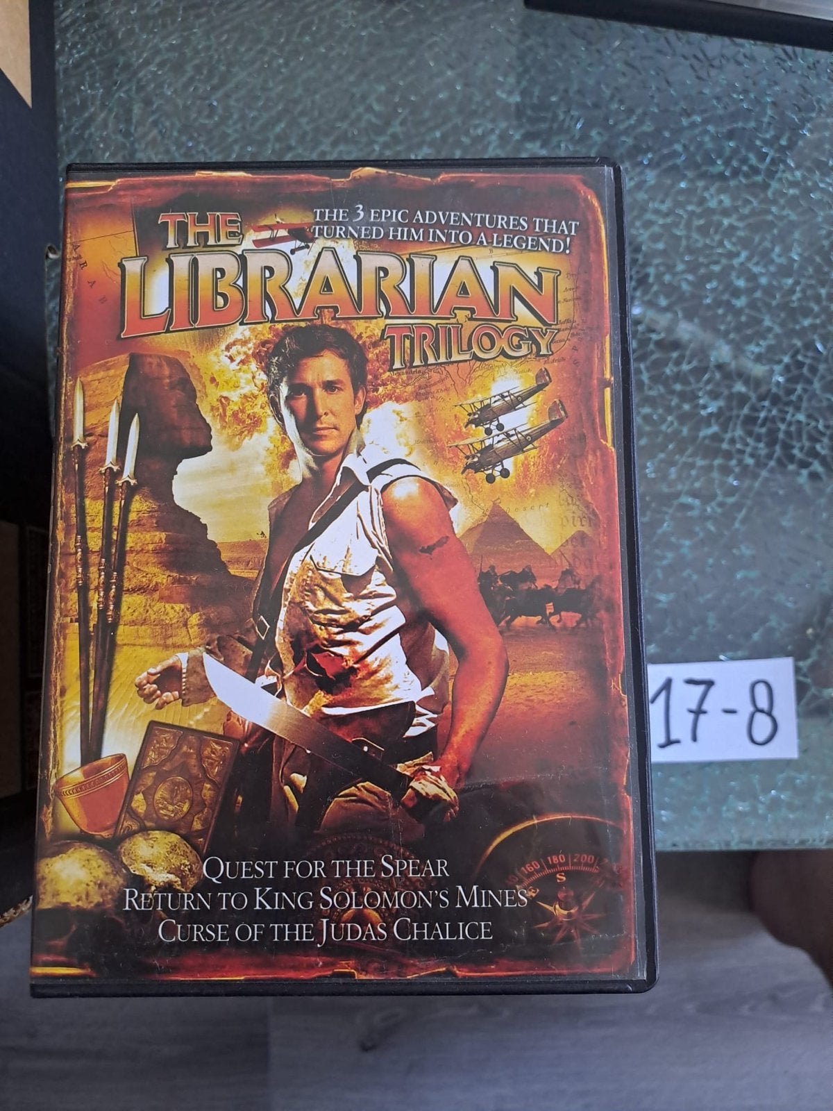 The Librarian Trilogy DVD - 3 epische avonturen, Nederlands, Ophalen of Verzenden, Vanaf 12 jaar, Inclusief doosje