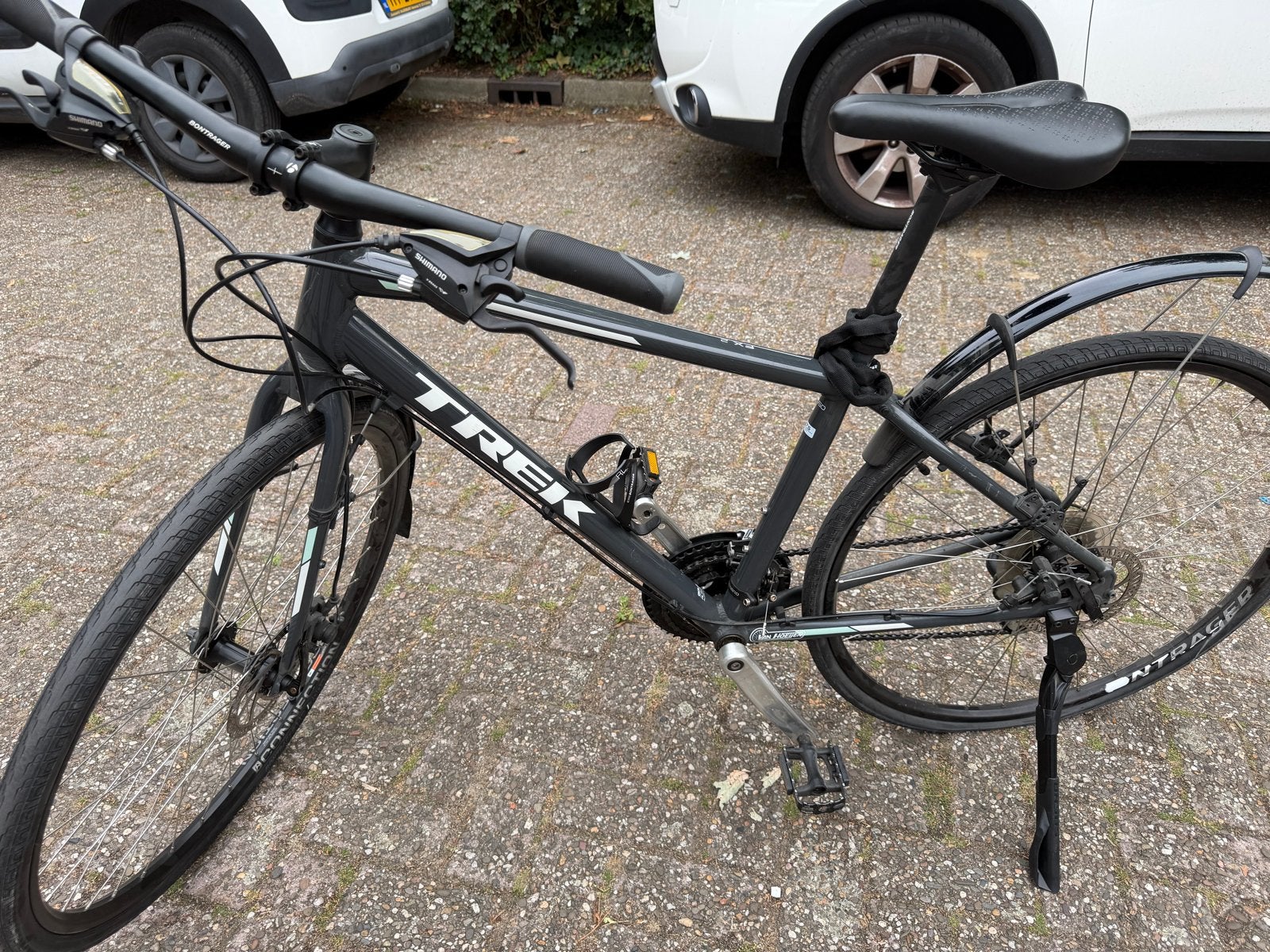 Trek FX 2 Hybride Fiets - Perfect voor woon-werkverkeer, 28 inch, Gebruikt, Minder dan 49 cm, Meer dan 20 versnellingen