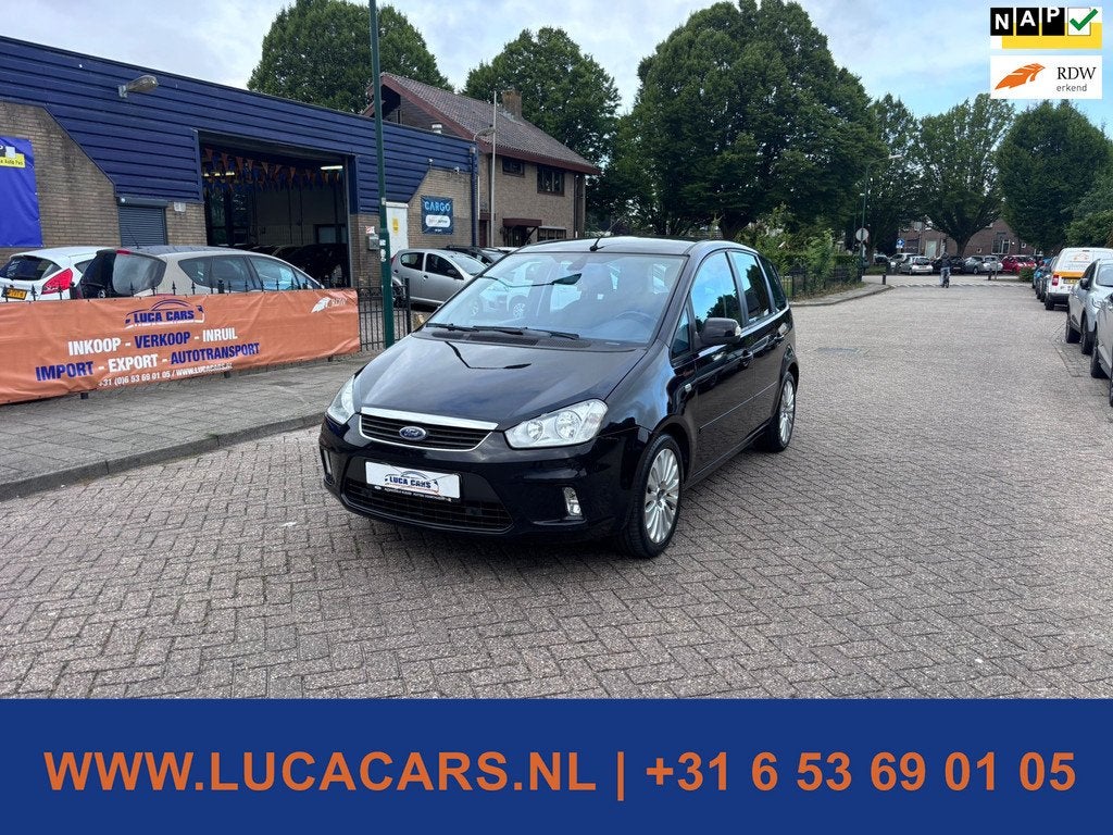 Ford C-Max 1.8-16V Limited 2X SLEUTEL + BOEKJES!, Voorwielaandrijving, 125 pk, Gebruikt, 4 cilinders