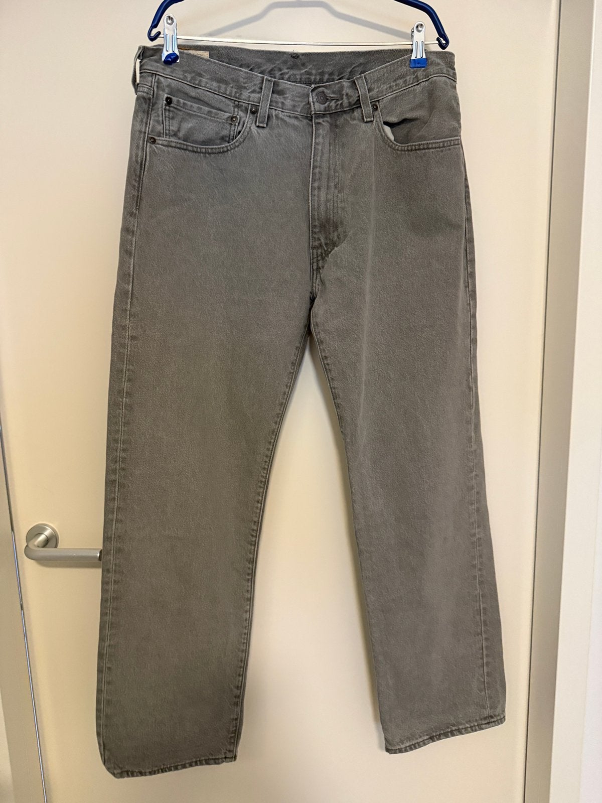 Levi’s 501 Original Jeans Grijs – W34 L32, Ophalen of Verzenden, Zo goed als nieuw, Grijs, W33 - W34 (confectie 48/50)