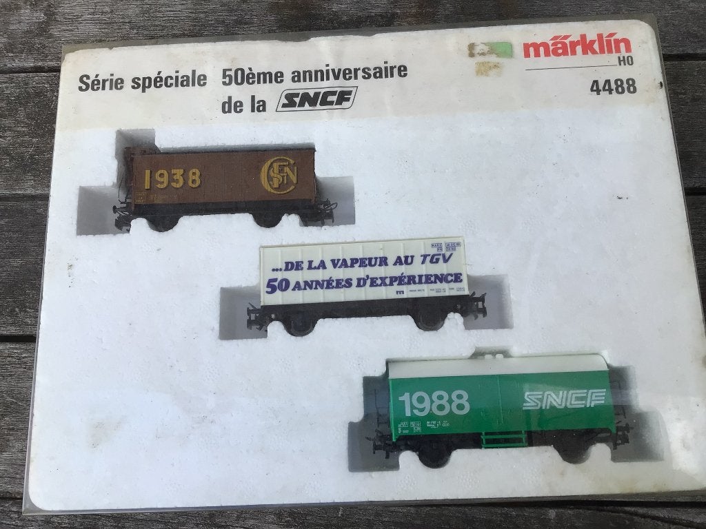 Marklin jubileums SNCF, Wisselstroom, Wagon, Ophalen of Verzenden, Zo goed als nieuw