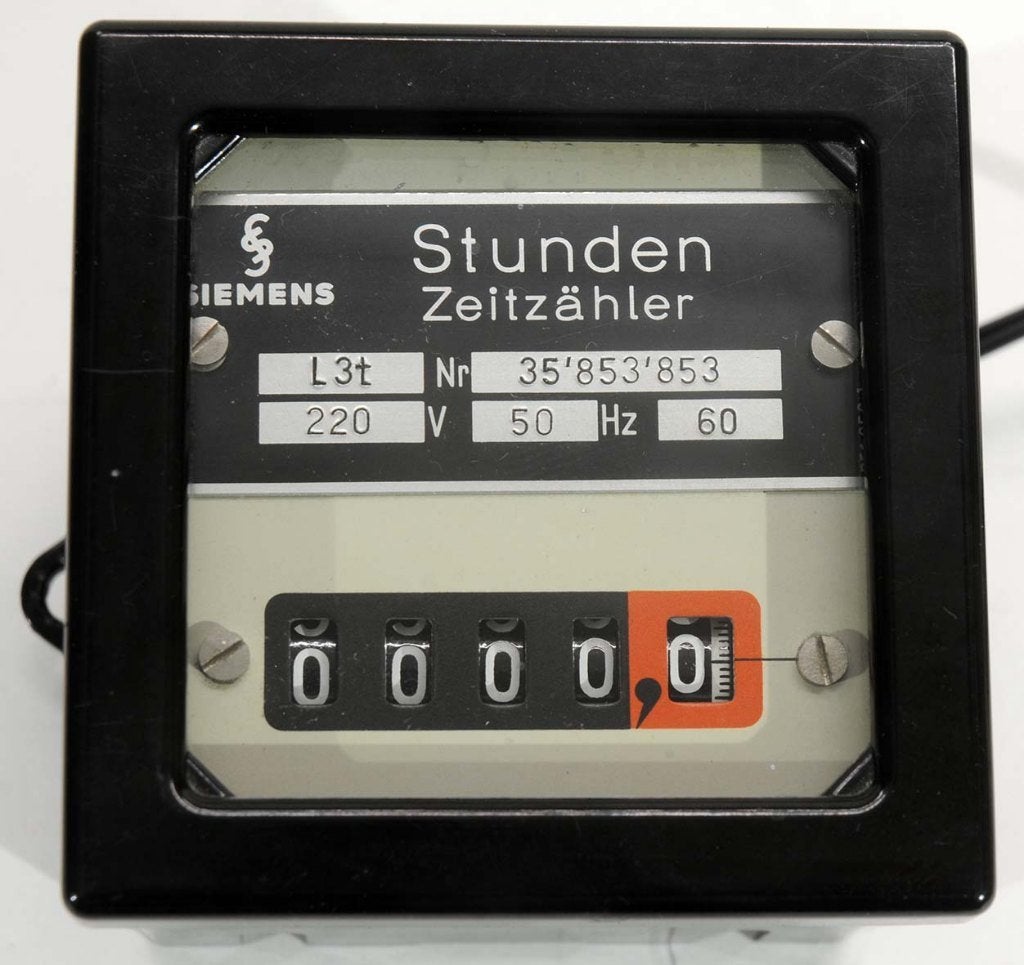 Urenteller Siemens, Ophalen of Verzenden, Gebruikt