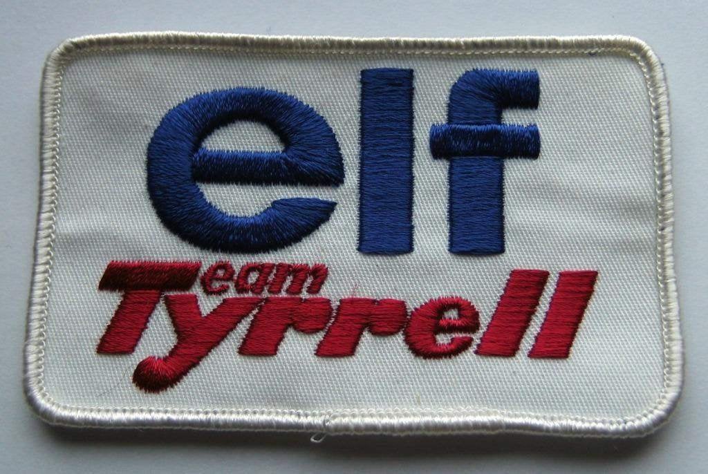 F1 elf Team Tyrrell patch badge opnaai embleem vintage, Ophalen of Verzenden, Nieuw, Formule 1