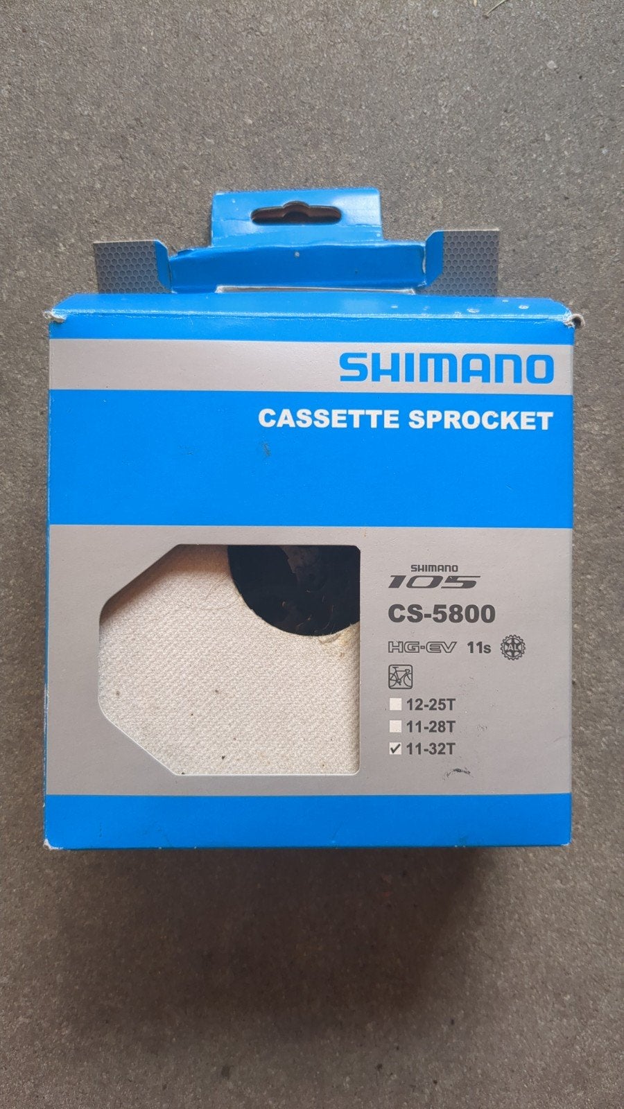 11 speed 32-11 cassette Shimano cs8000 105, Fietsen en Brommers, Ophalen, Zo goed als nieuw