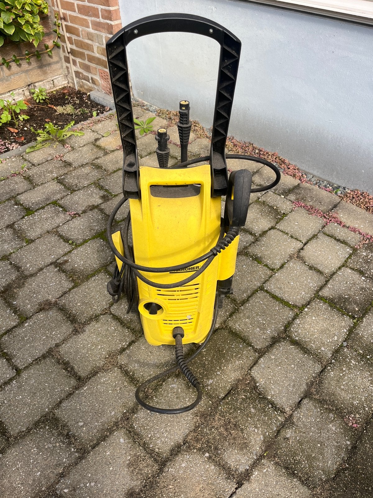 Kärcher Hogedrukreiniger K2.75 met Terrasborstel, Ophalen of Verzenden, Gebruikt, Elektrisch