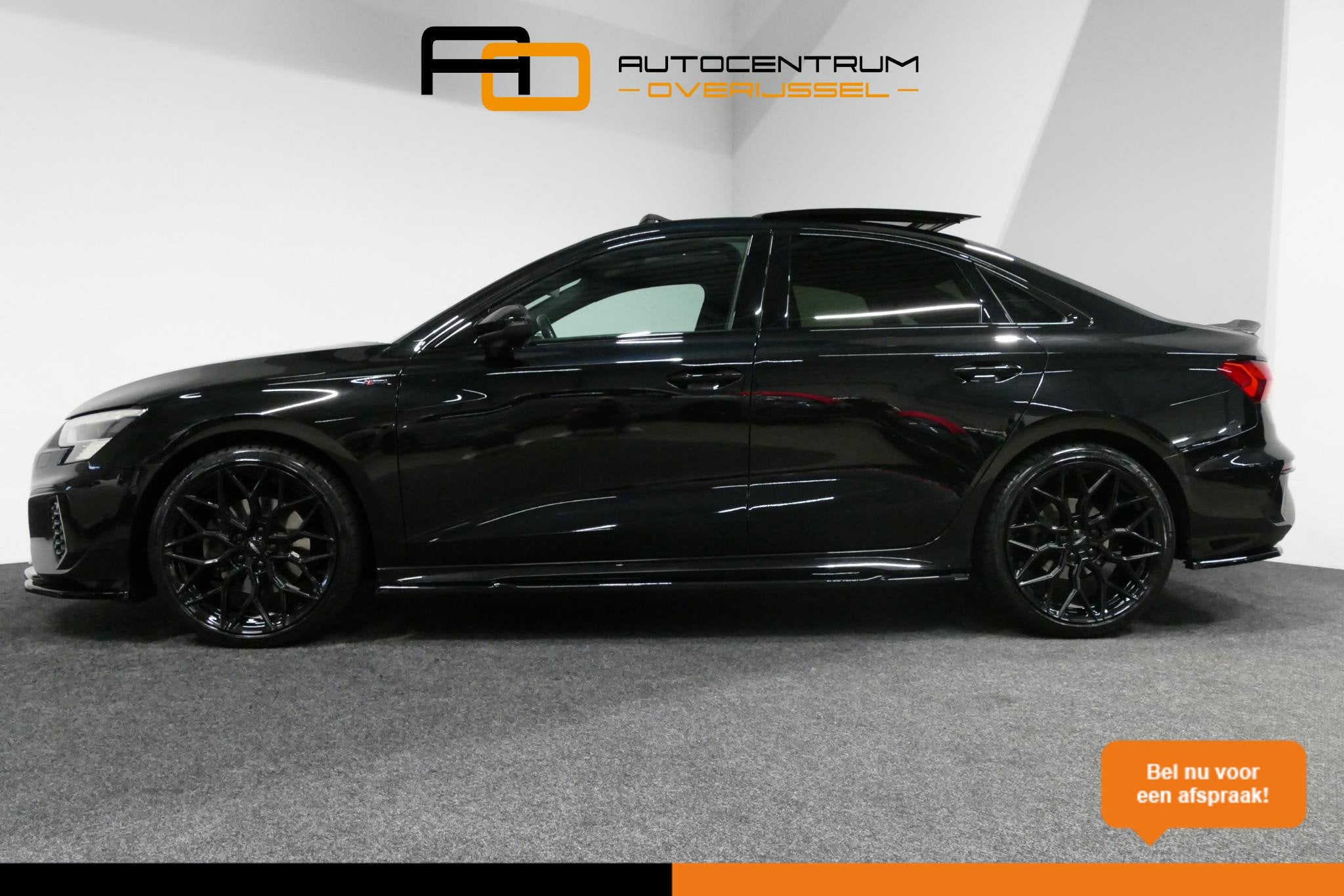 Audi A3 Limousine 35 TDI S Line / S-Line ex- & interieur / M, Auto's, Gebruikt, 4 cilinders, 150 pk, Zwart