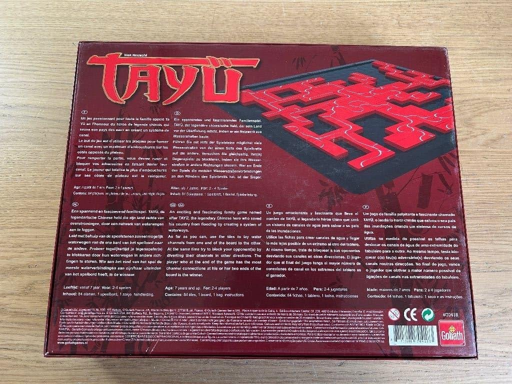 Tayu Bordspel | Goliath, Hobby en Vrije tijd, Ophalen of Verzenden, Zo goed als nieuw