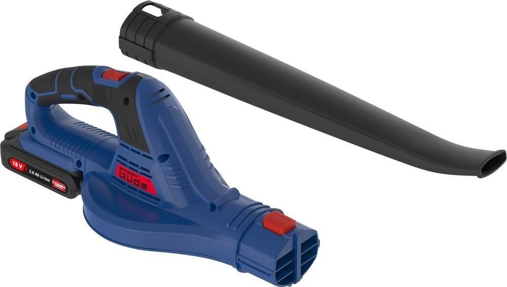 Gude LB 18-201-05 Accubladblazer incl. accu/oplader!!, Ophalen, Nieuw, Güde, Accu