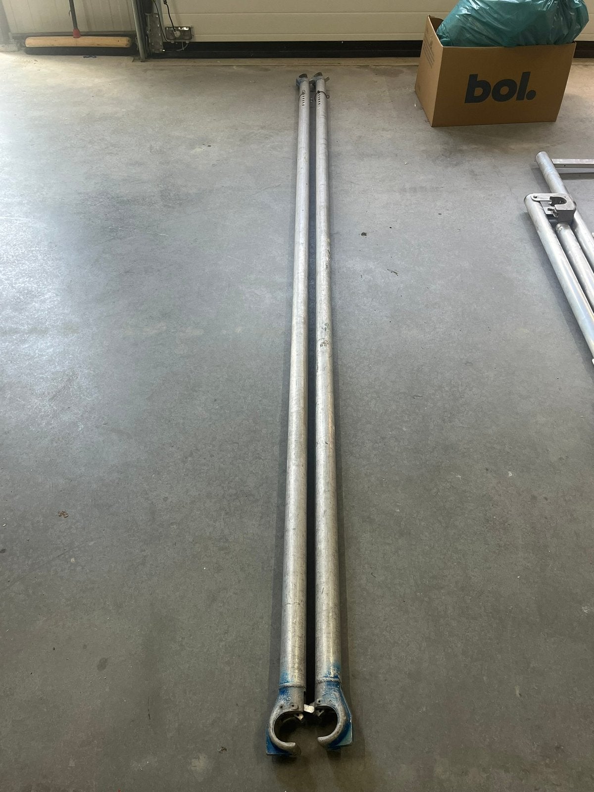 Skyworks schoor / leuningen variabel, Doe-het-zelf en Verbouw, Steigers, Ophalen of Verzenden, Zo goed als nieuw, Rolsteiger of Kamersteiger