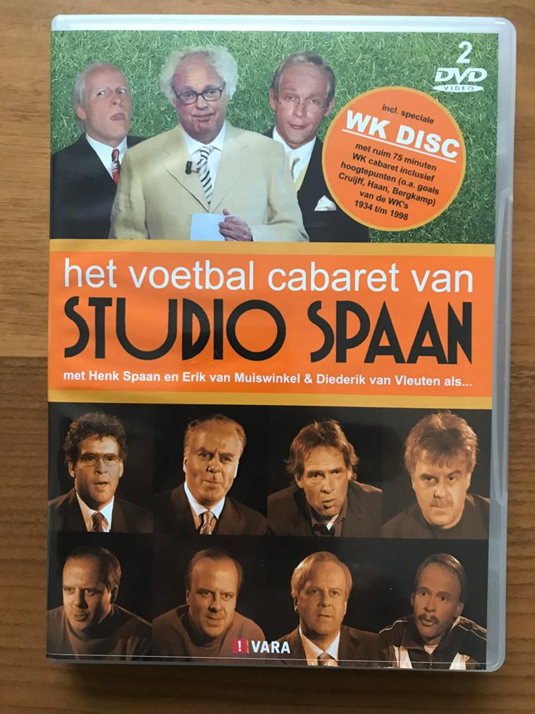 Het Voetbal Cabaret van Studio Spaan (2 DVD), Cd's en Dvd's, Alle leeftijden, Ophalen of Verzenden, Nieuw in verpakking, Tv-programma of Sketches