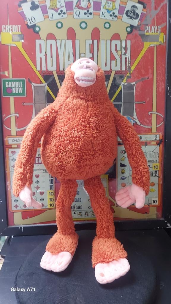 Missing link knuffel aap, Ophalen of Verzenden, Zo goed als nieuw, Overige typen
