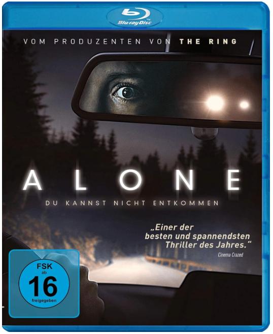blu-ray  Alone, Ophalen of Verzenden, Zo goed als nieuw, Thrillers en Misdaad