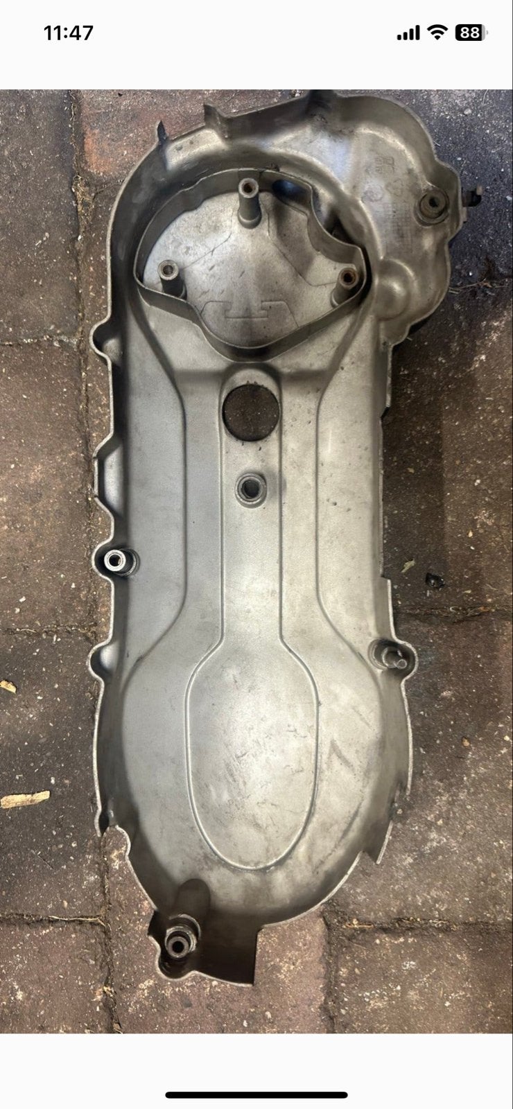 Carterkap cover Gilera Runner 125cc/180cc - Gebruikt, Ophalen of Verzenden, Gebruikt, Kap, Piaggio