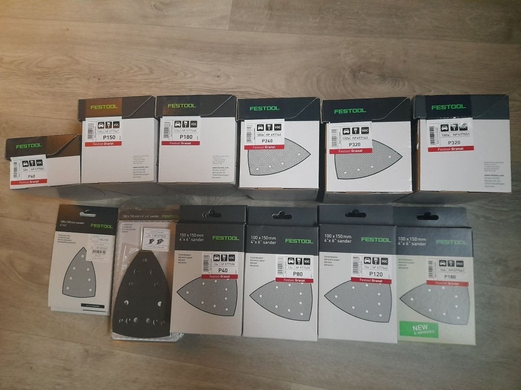Festool Delta schuurpapier & Zool, Doe-het-zelf en Verbouw, Gereedschap | Schuurmachines, Ophalen of Verzenden, Nieuw, Minder dan 600 watt