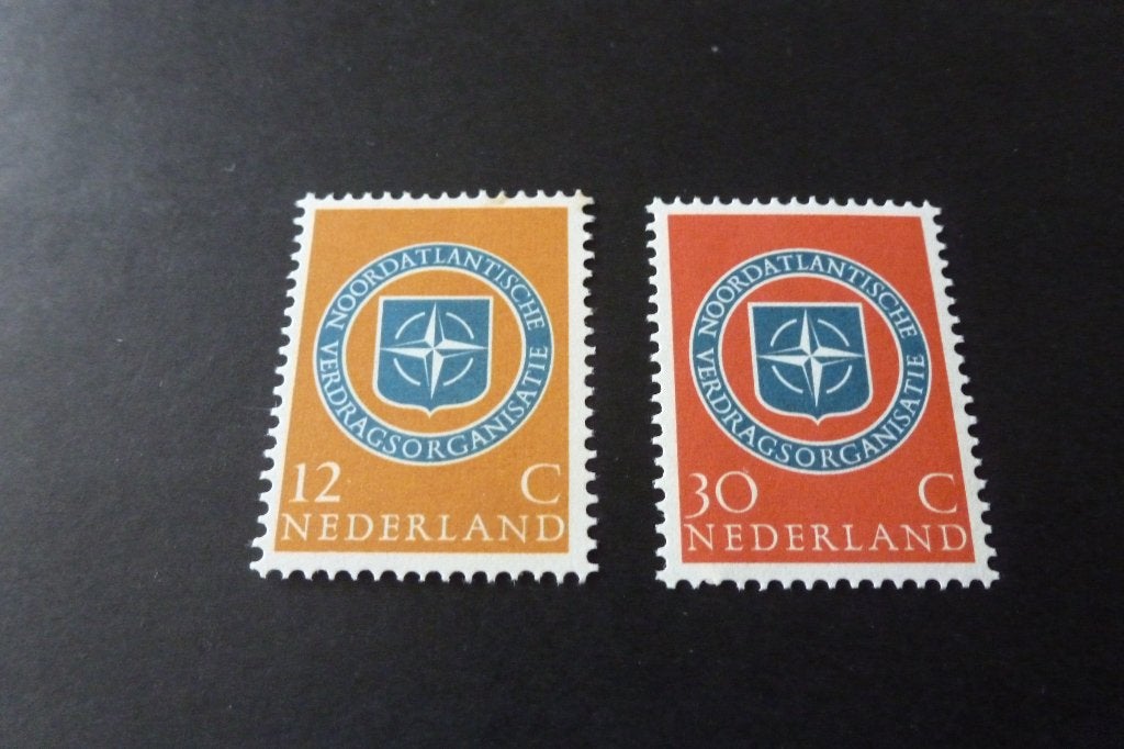 2x Navo 10 jaar 12 en 30 cent 1959 postfris (p 45, Postzegels en Munten, Postzegels | Nederland, Ophalen of Verzenden, Na 1940