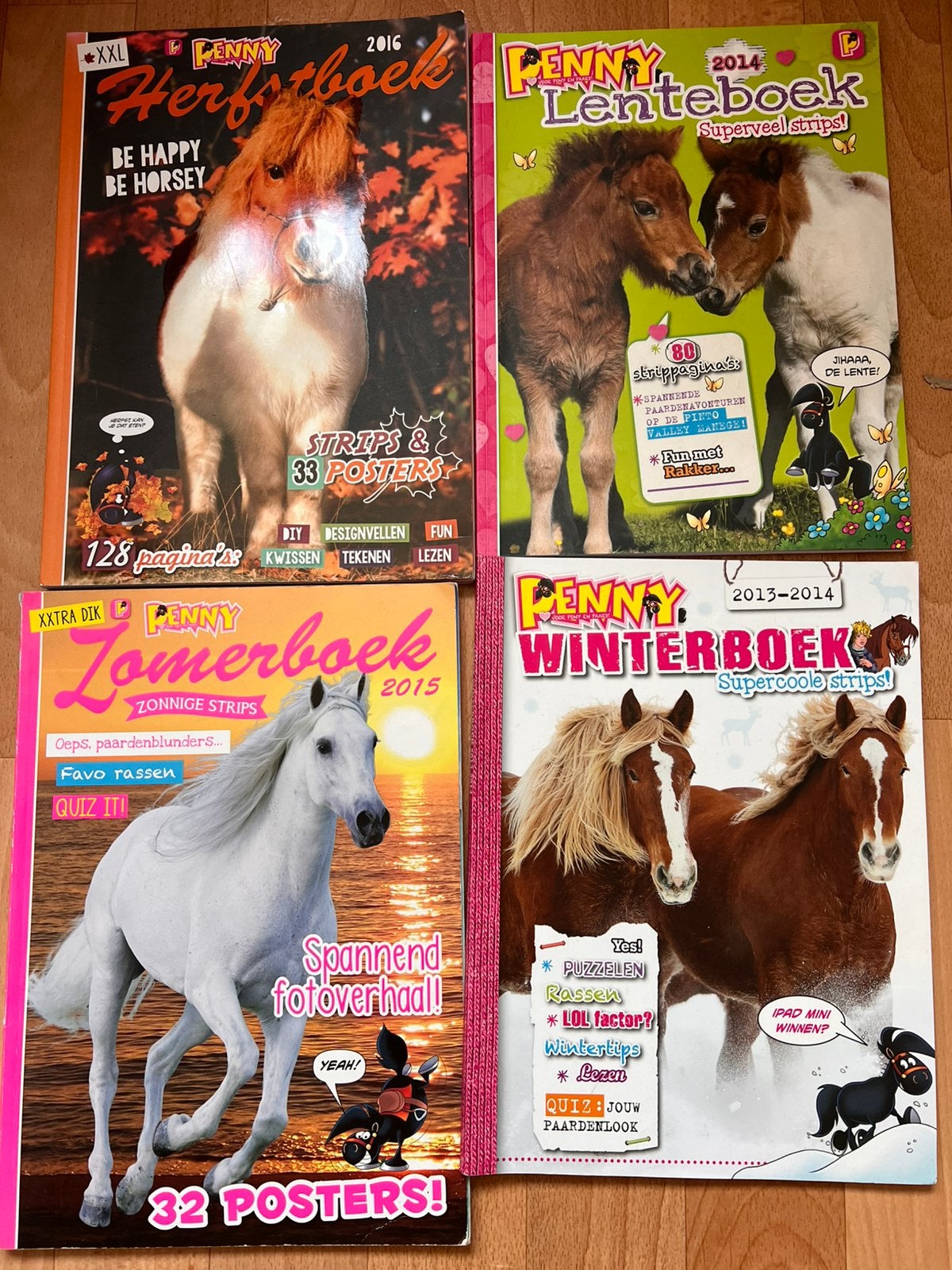 Penny’s winterboeken/ zomerboeken, dikke, 4 stuks, Ophalen of Verzenden, Zo goed als nieuw, Overige typen