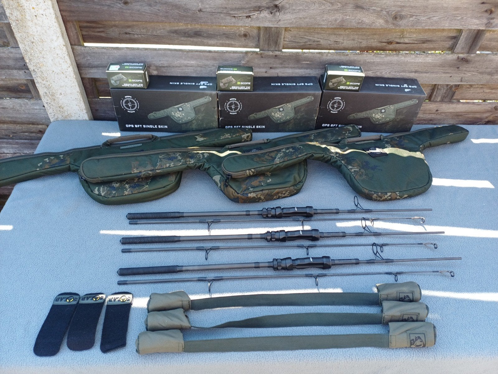 Nash scope black ops set 6ft 3lbs, Watersport en Boten, Hengelsport | Karpervissen, Ophalen of Verzenden, Zo goed als nieuw, Overige typen