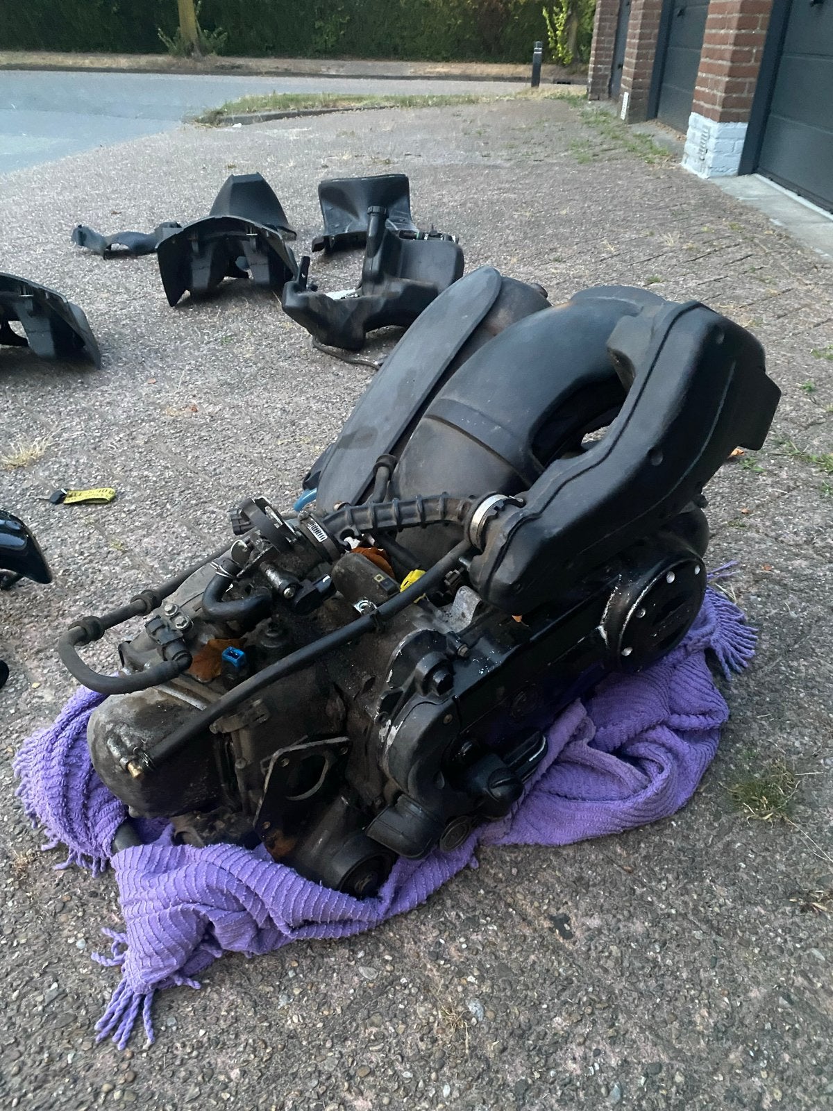 Zip iGET 4T motorblok 50cc, Ophalen of Verzenden, Gebruikt, Blok, Piaggio