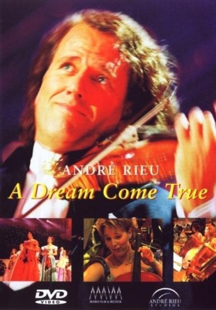 MUZIEKFILM DVD; ANDRÉ RIEU “A Dream Come True”., Bonusmateriaal, Alle leeftijden, Nederlands, Ophalen of Verzenden