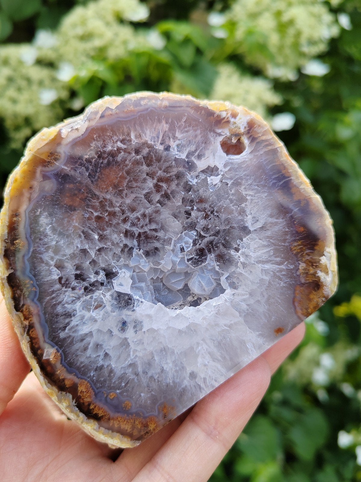 Agaat geode, Ophalen of Verzenden, Mineraal
