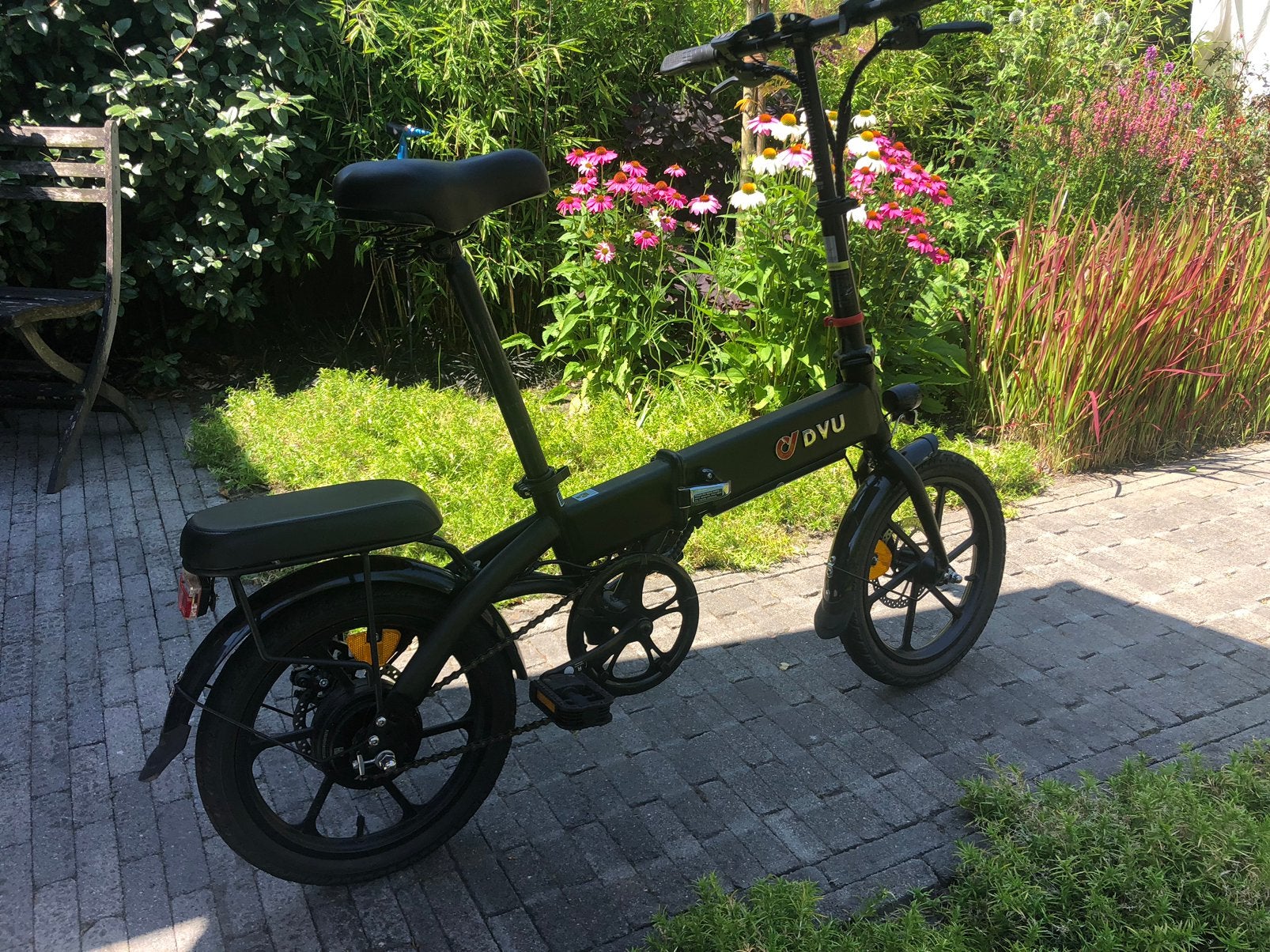 Opvouwbare smart E-bike DYU A1F Pro, Fietsen en Brommers, Elektrische fietsen, Ophalen, Gebruikt, 30 tot 50 km per accu, Overige merken